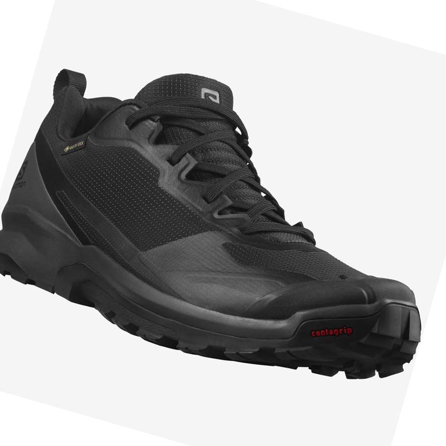 Salomon XA COLLIDER 2 GORE-TEX Trail Futócipő Férfi Fekete | HU 2126HAP